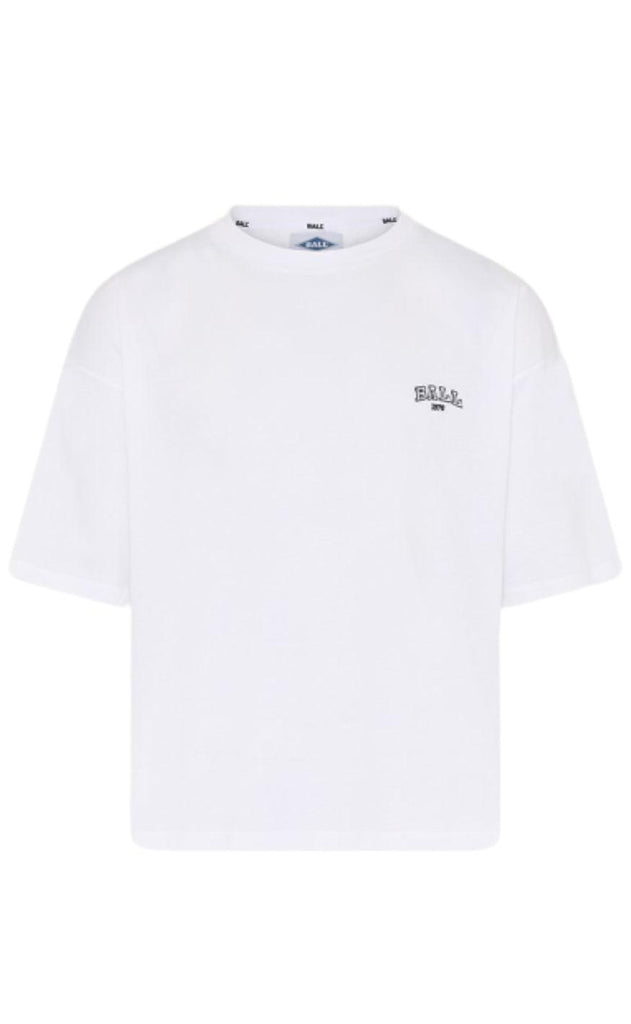 BALL Original T-Shirt - L. Mark - Bright White