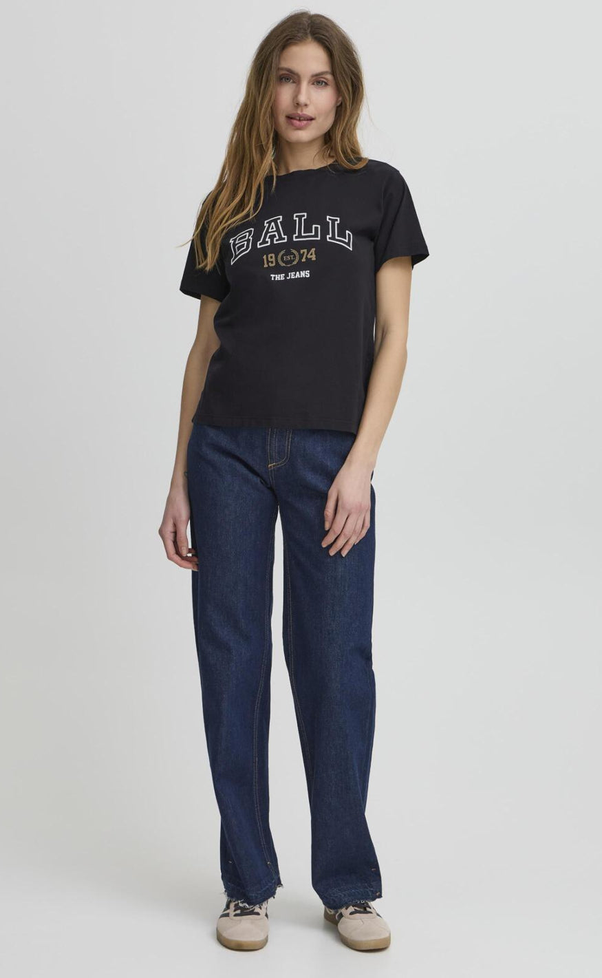 BALL Original T-Shirt - Satino - Black