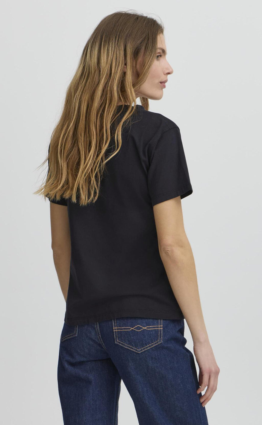 BALL Original T-Shirt - Satino - Black