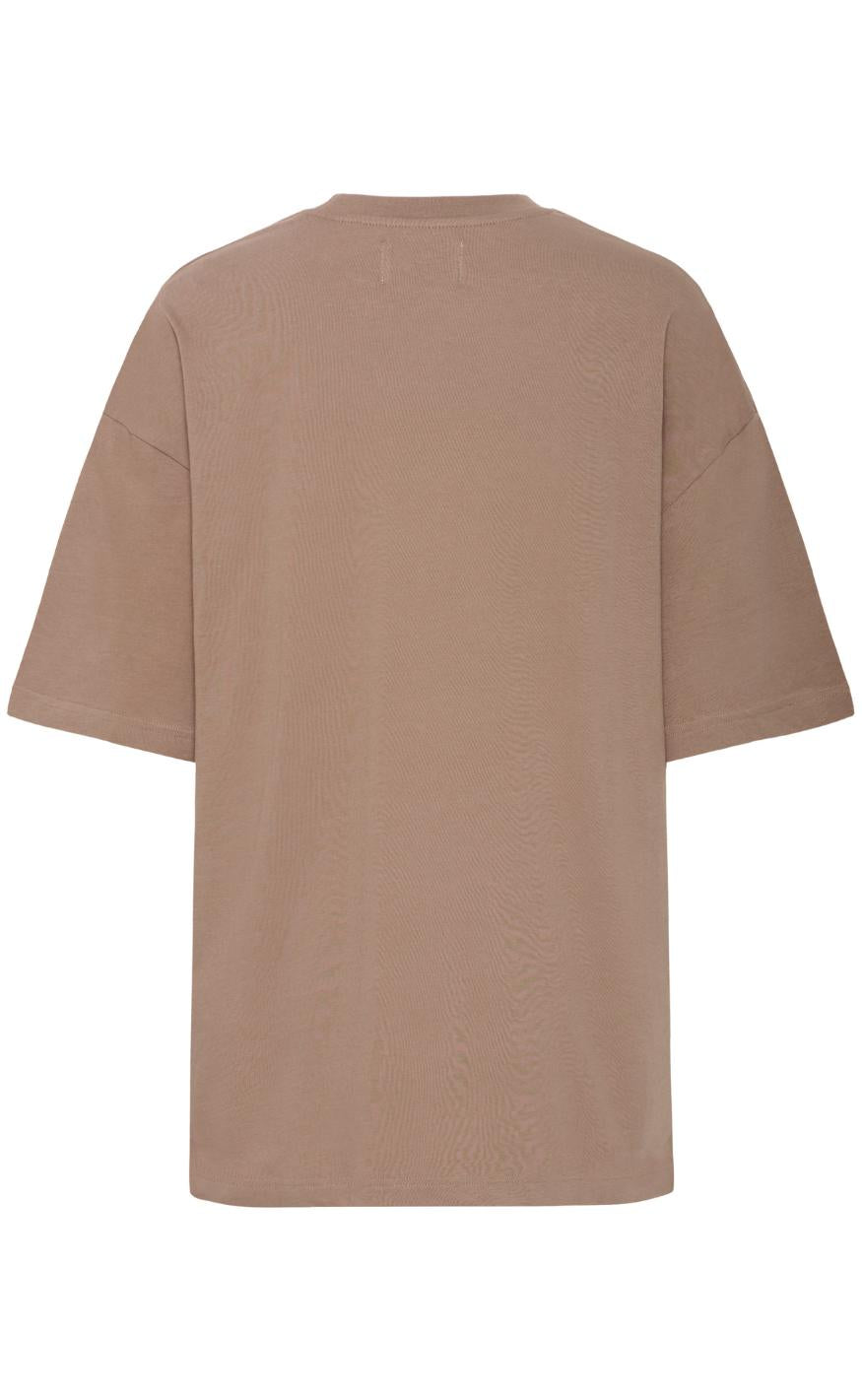 BALL Original T-shirt - Circle - Wood Brown