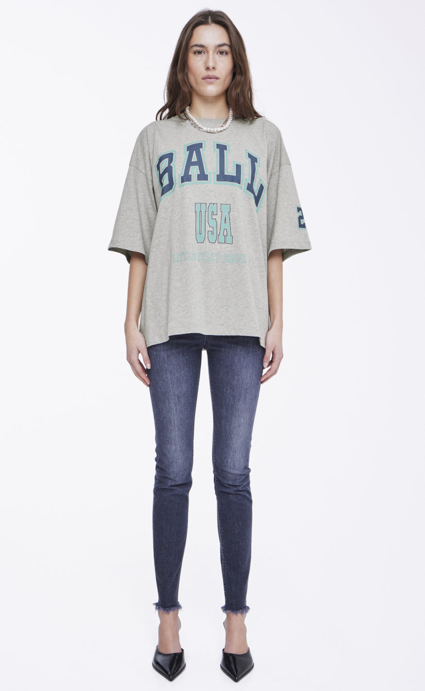BALL Original T-shirt - D. Adams - Grey