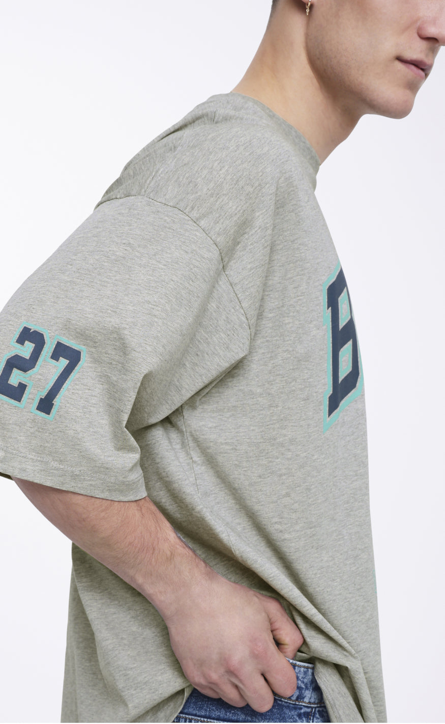 BALL Original T-shirt - D. Adams - Grey