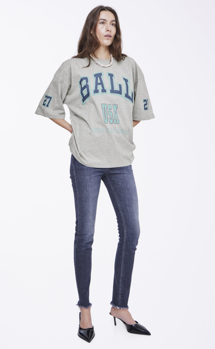 BALL Original T-shirt - D. Adams - Grey