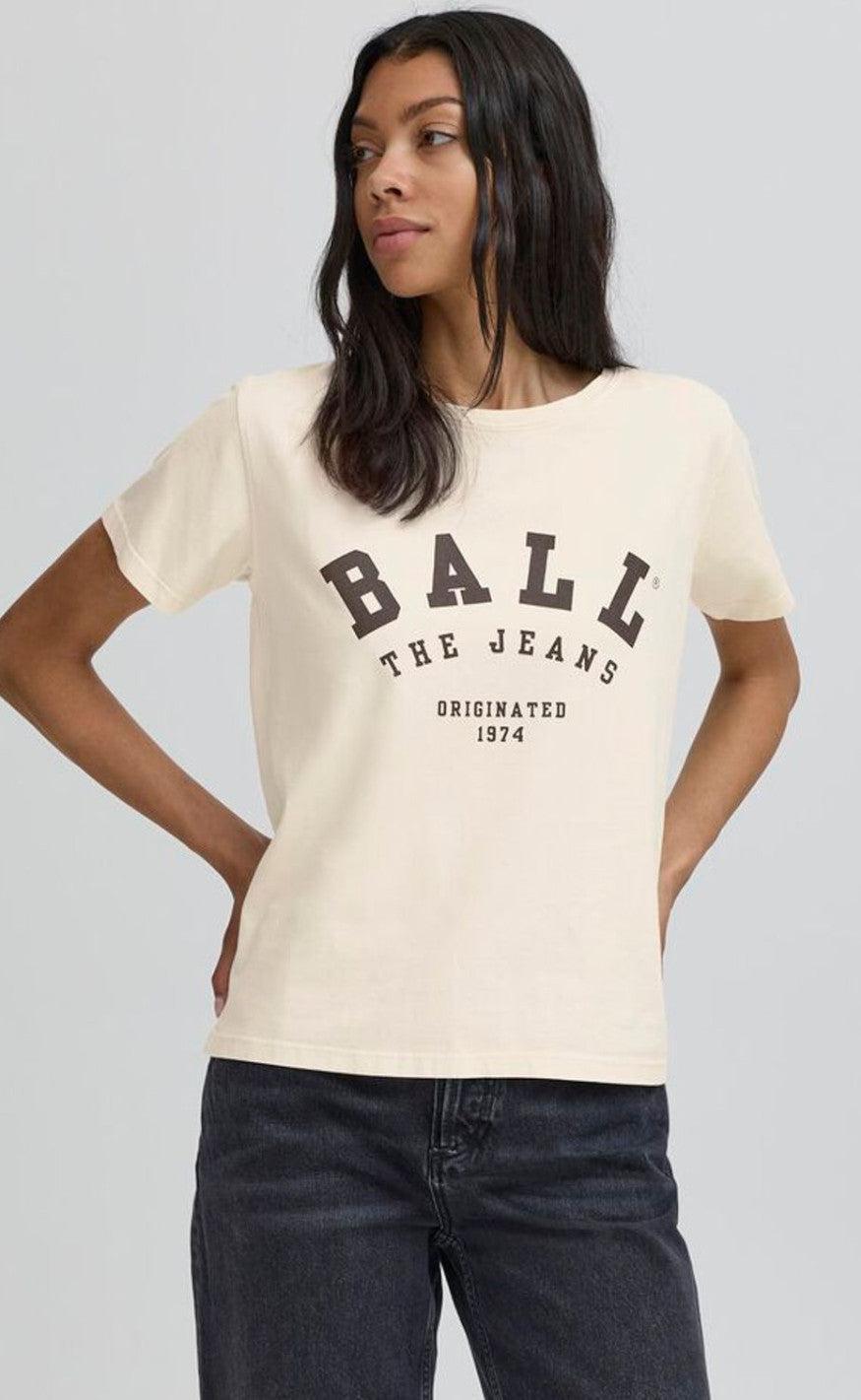 BALL Original T-shirt - Maldini - Birch