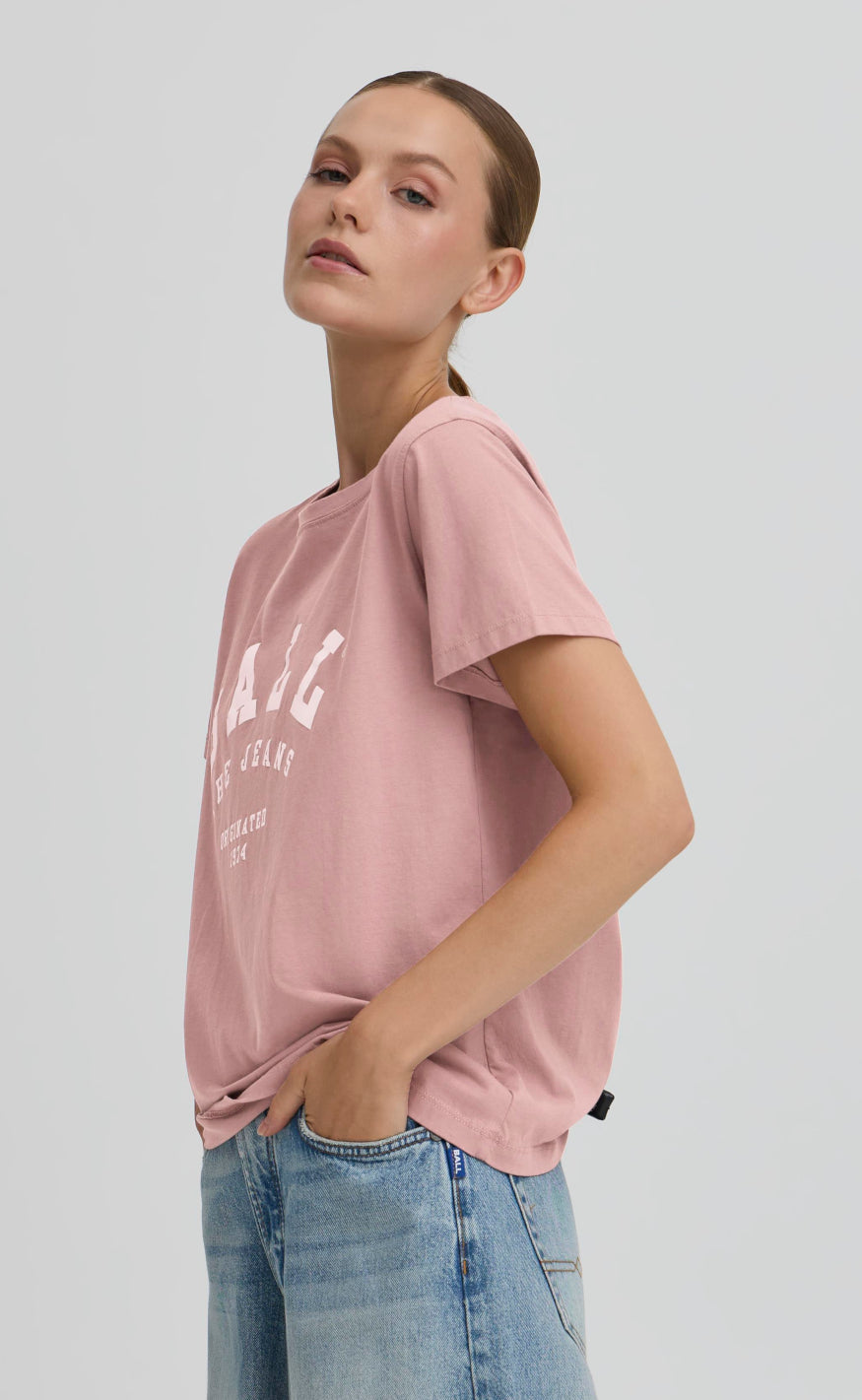 BALL Original T-shirt - Maldini - Rose Taupe