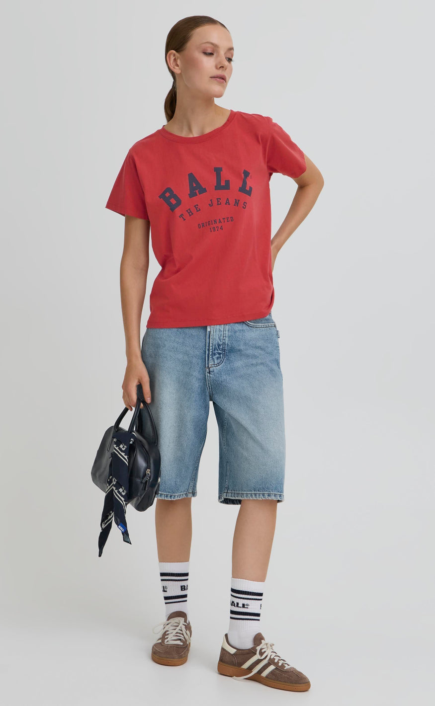 BALL Original T-shirt - Maldini - Rythmic Red