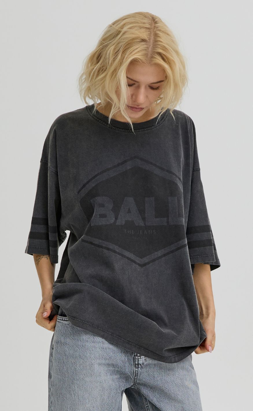 BALL Original T-shirt - Noemi - Black