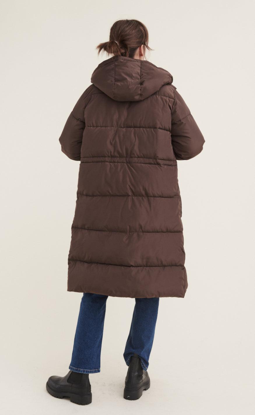 Basic Apparel Jakke - Dagmar - Chocolate
