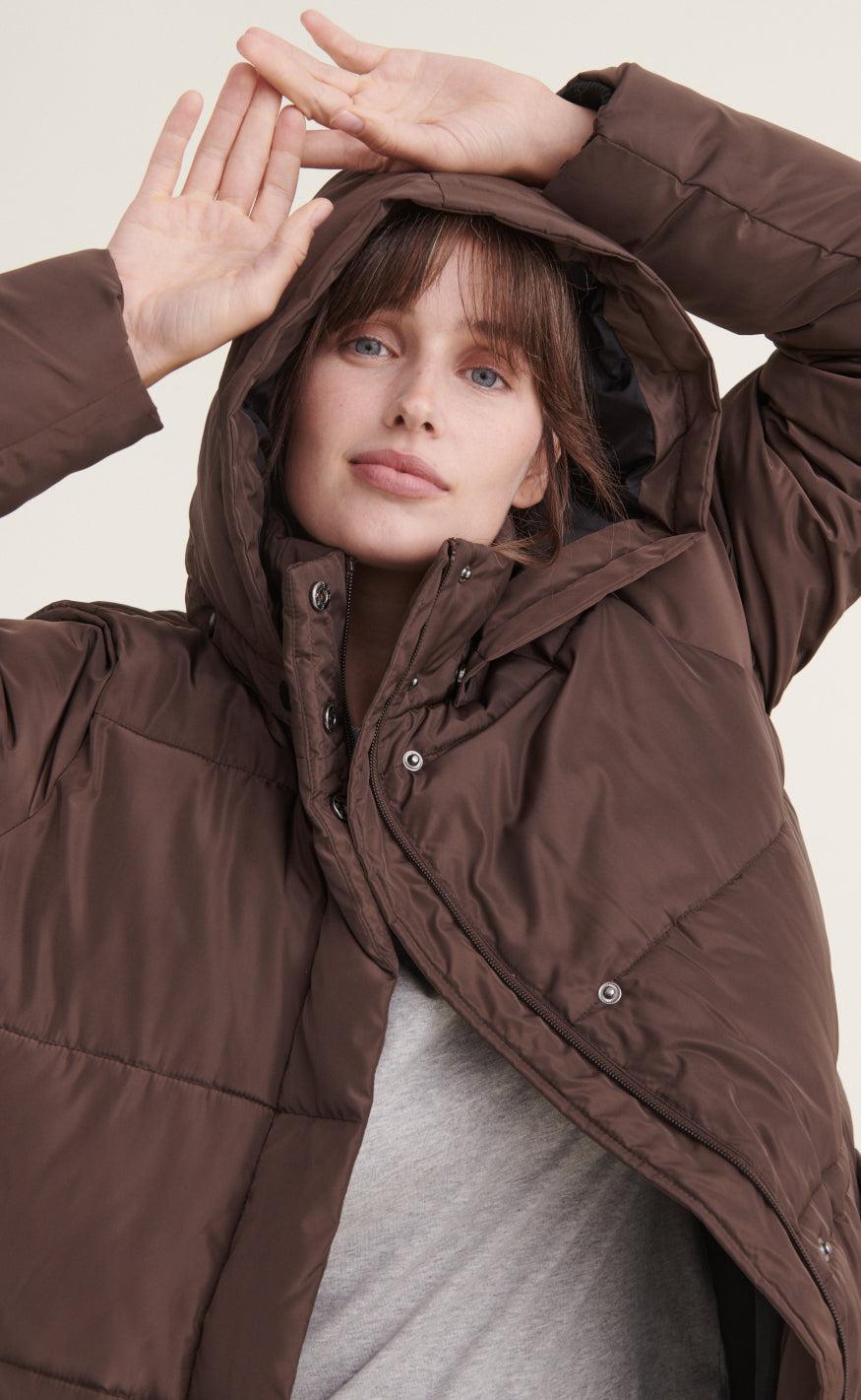 Basic Apparel Jakke - Dagmar - Chocolate