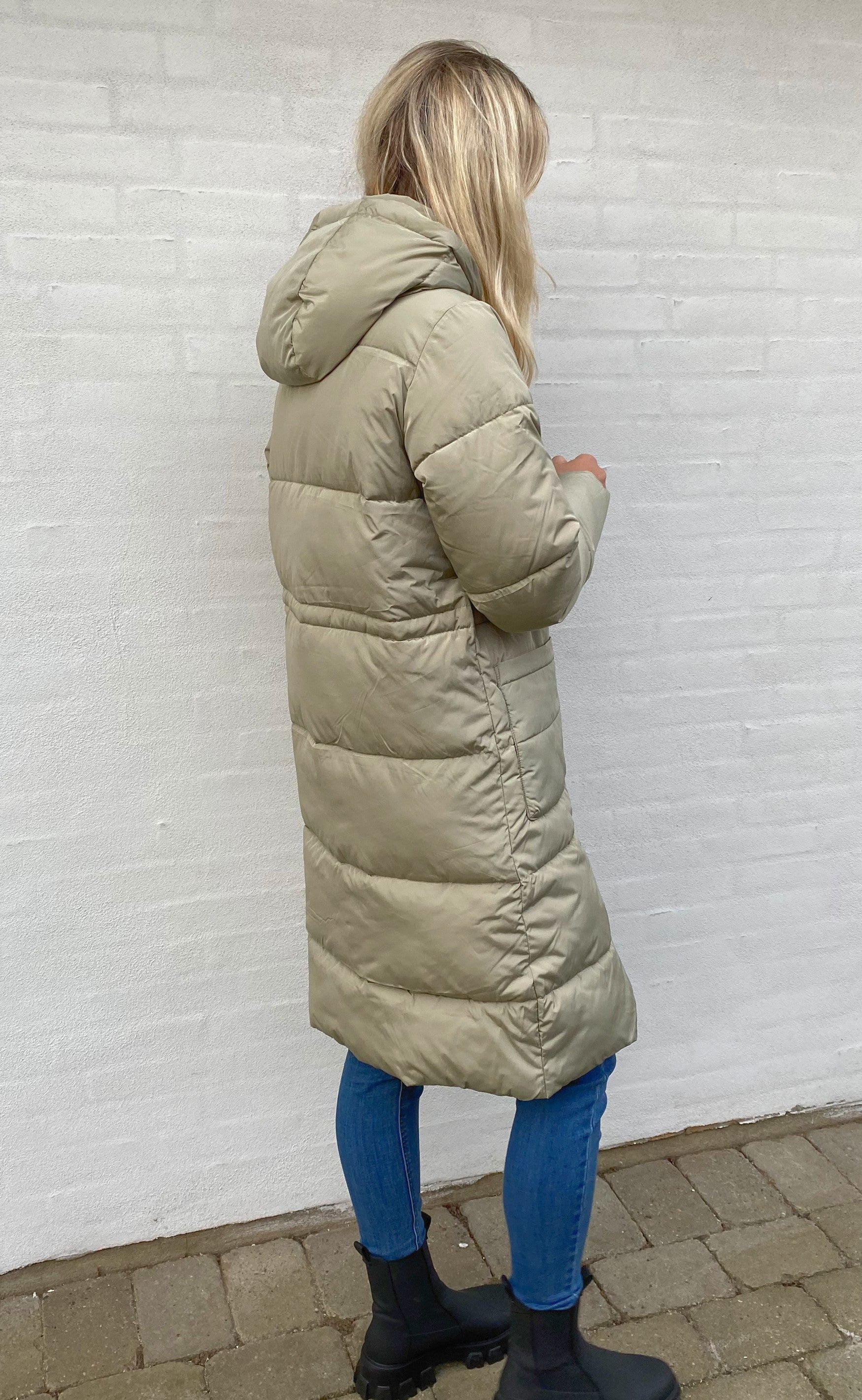 Basic Apparel Jakke - Dagmar - Moss Gray