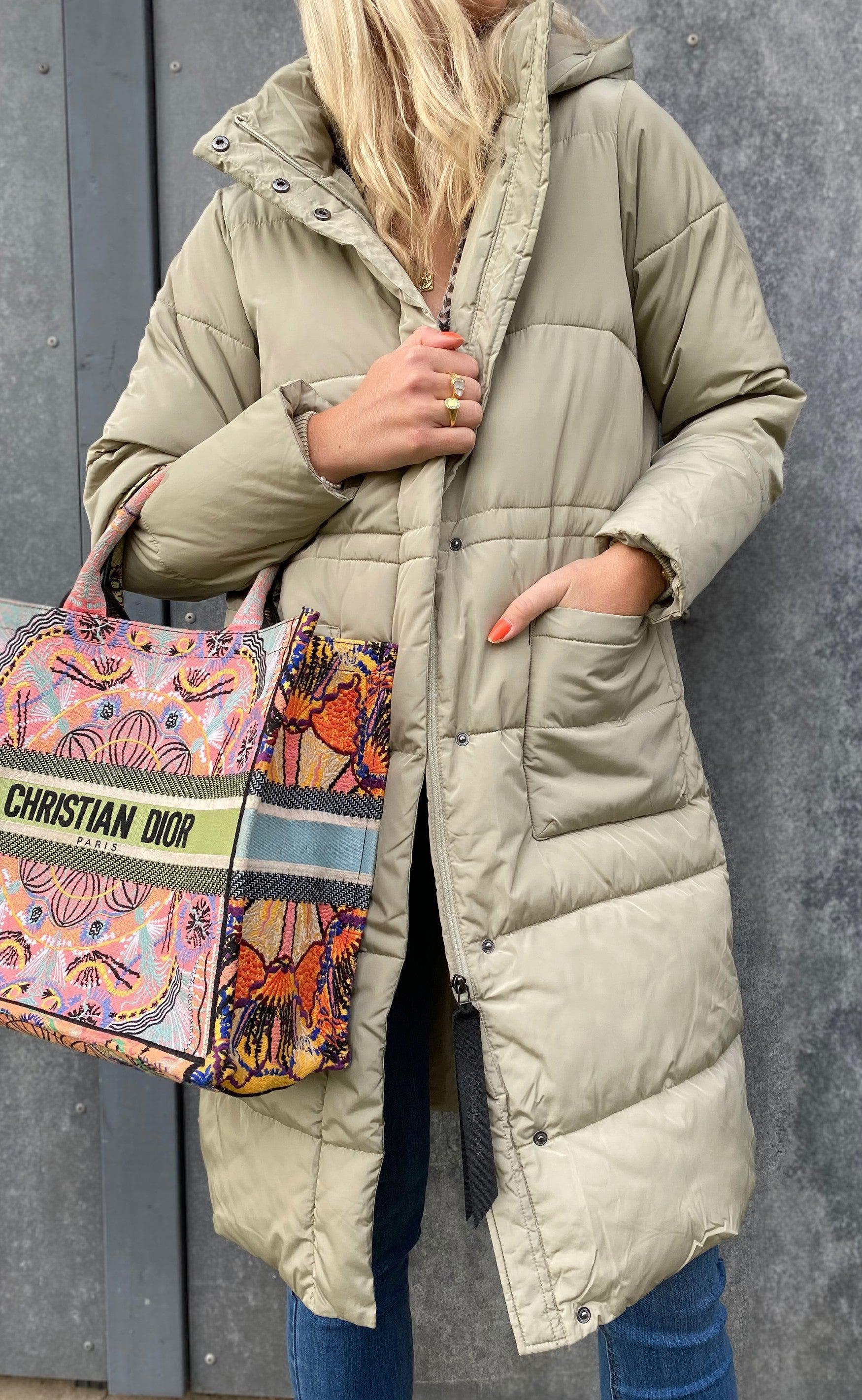 Basic Apparel Jakke - Dagmar - Moss Gray