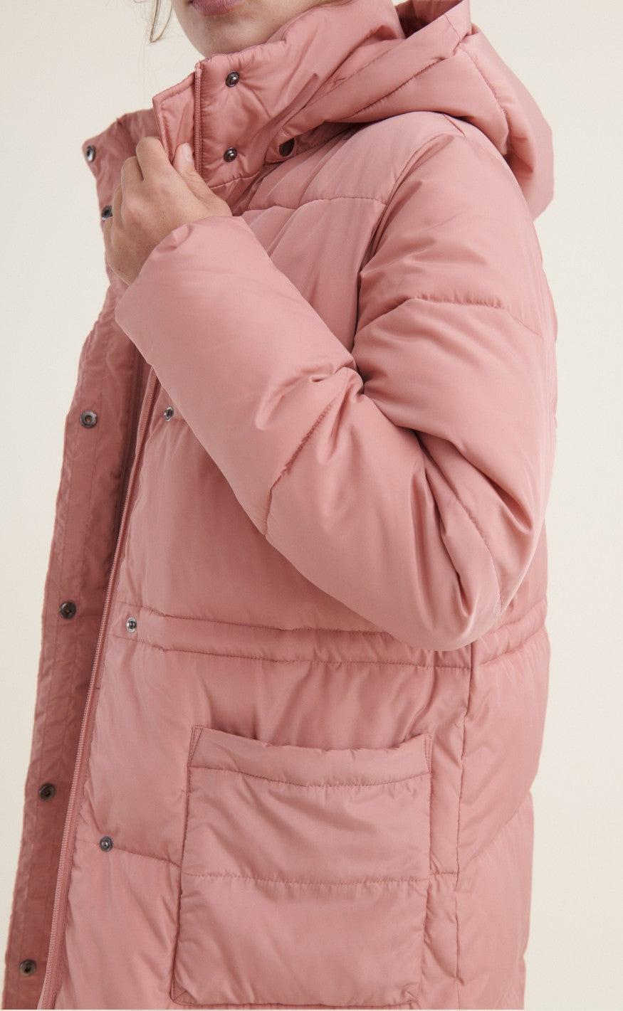 Basic Apparel Jakke - Dagmar - Old Rose