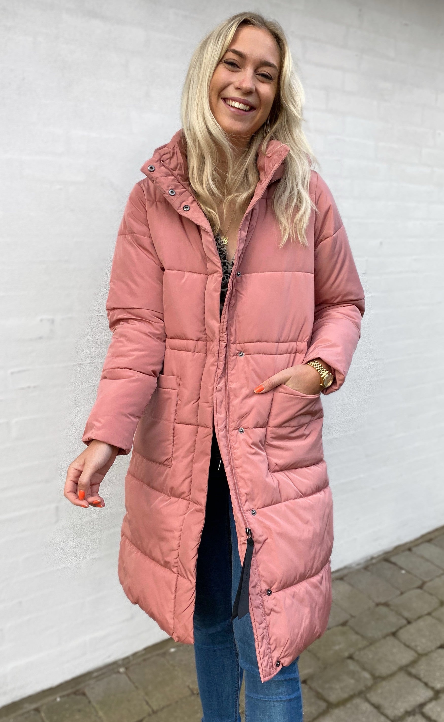 Basic Apparel Jakke - Dagmar - Old Rose