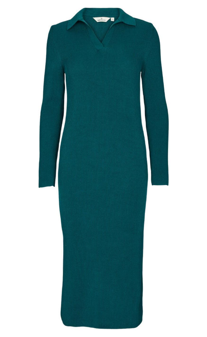 Basic Apparel Kjole - Jemima - Deep Teal
