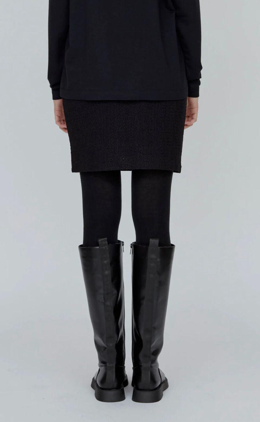 Basic Apparel Nederdel - Suvi - Black
