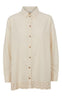 Basic Apparel Skjorte - Hyacinth - Birch
