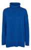 Basic Apparel Strik - Line T-Neck - Princess Blue
