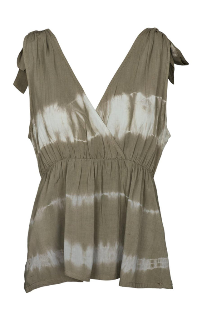 Basic Apparel Top - Orchid - Tie Dye Vetiver
