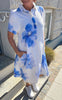 Say INA Copenhagen Kjole - Katie Summer - Blue Flower