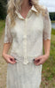 Say INA Copenhagen Skjorte - Elly Lace - White