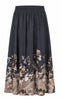 Say INA Copenhagen Nederdel - Carly - Black w. Flower Print