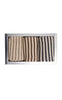 Black Colour Strømper - Box - Stripe