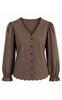 Say INA Copenhagen Skjorte - Amanda - Brown