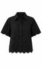 Say INA Copenhagen Skjorte - Elly Lace - Black