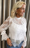 Tim & Simonsen Bluse - Estrid Lace - White
