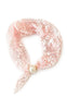 Tim & Simonsen Tørklæde - Chloe Lace Scarf w. Magnetic Pearl - Rose