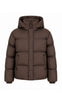 Say INA Copenhagen Jakke - Ella Puffer - Matte Dark Brown