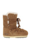 Moon Boot Støvler - EVX Boot Suede/Shearling - Cognac
