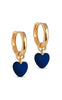 ENAMEL Copenhagen Øreringe - Amore Hoops - Indigo