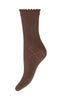 Hype The Detail Strømper - H-Logo 60 Denier - Brown
