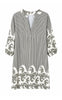 Marta Du Chateau Kjole - Goldie - Military4602tpe