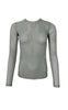 Black Colour Bluse - Anne Mesh - Green Dot