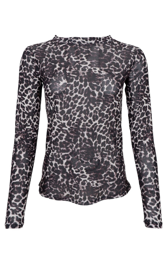 Black Colour Bluse - Annie - Grey Leo