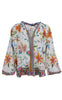 Black Colour Bluse - Art - Warm Orange