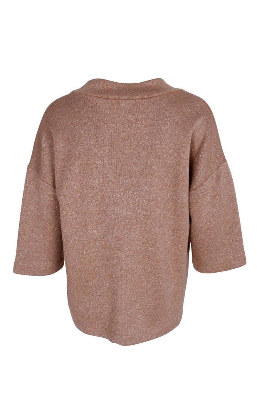 Black Colour Bluse - Kris - Frappe