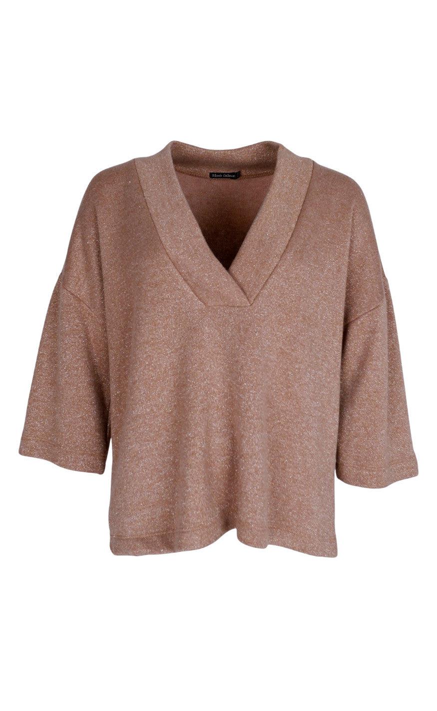 Black Colour Bluse - Kris - Frappe