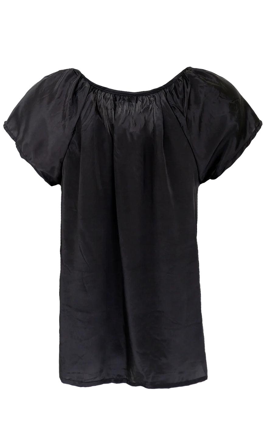 Black Colour Bluse - Luna Dana - Black