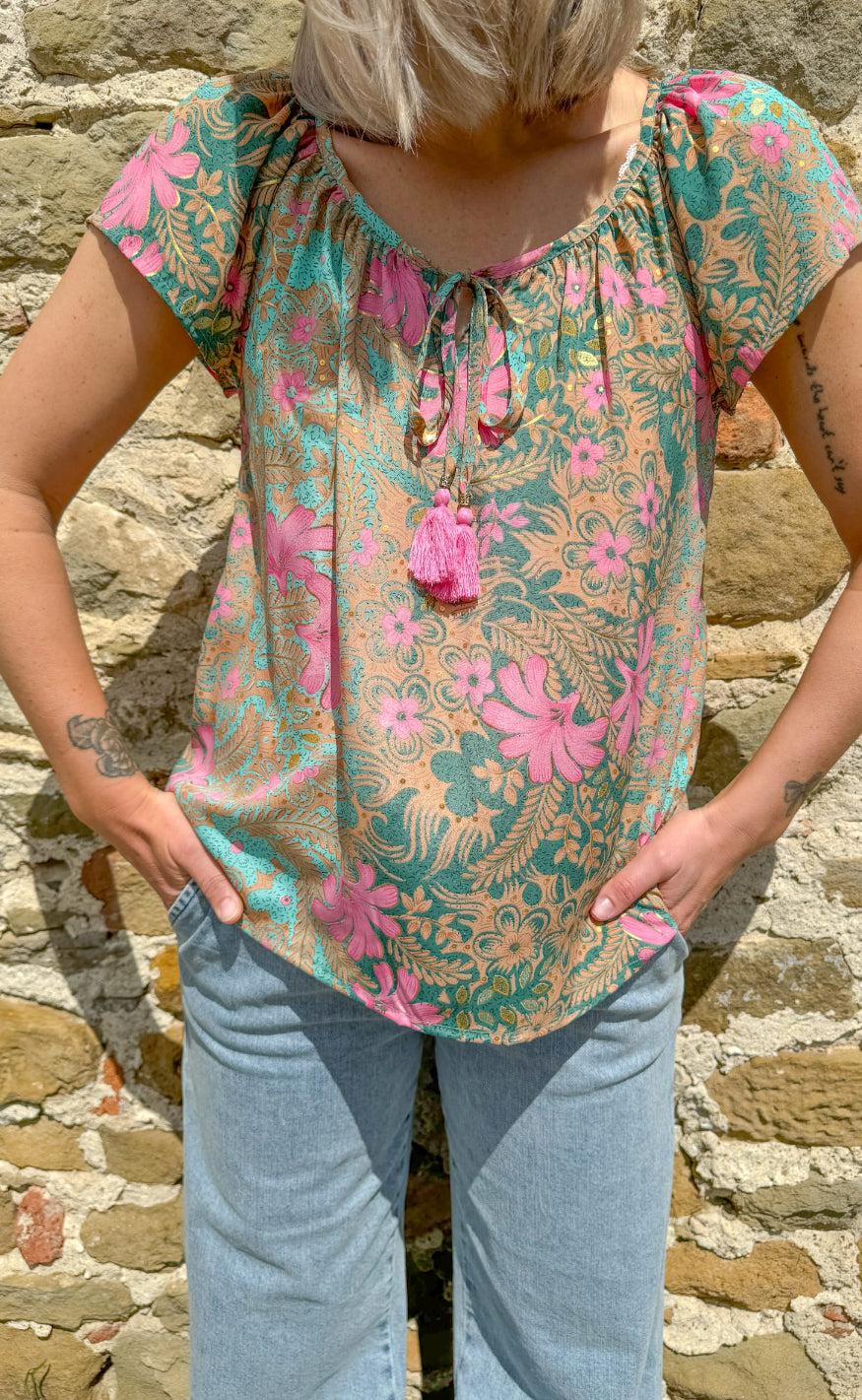 Black Colour Bluse - Luna Dana - Paradise Exotic