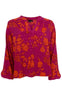 Black Colour Bluse - Luna - Lily Bloom