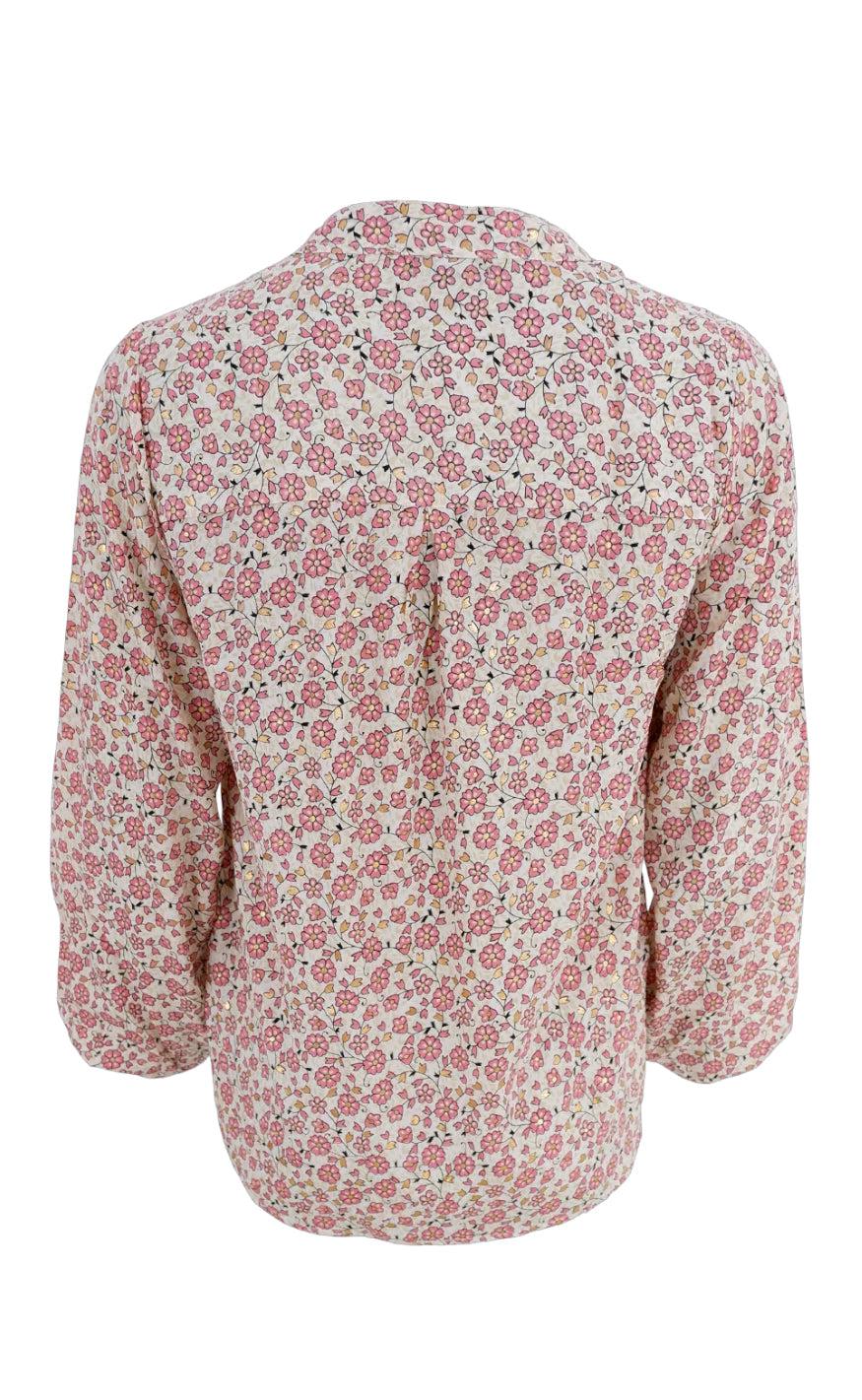 Black Colour Bluse - Luna - Rose Daisy