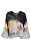 Black Colour Bluse - Riviera - Black