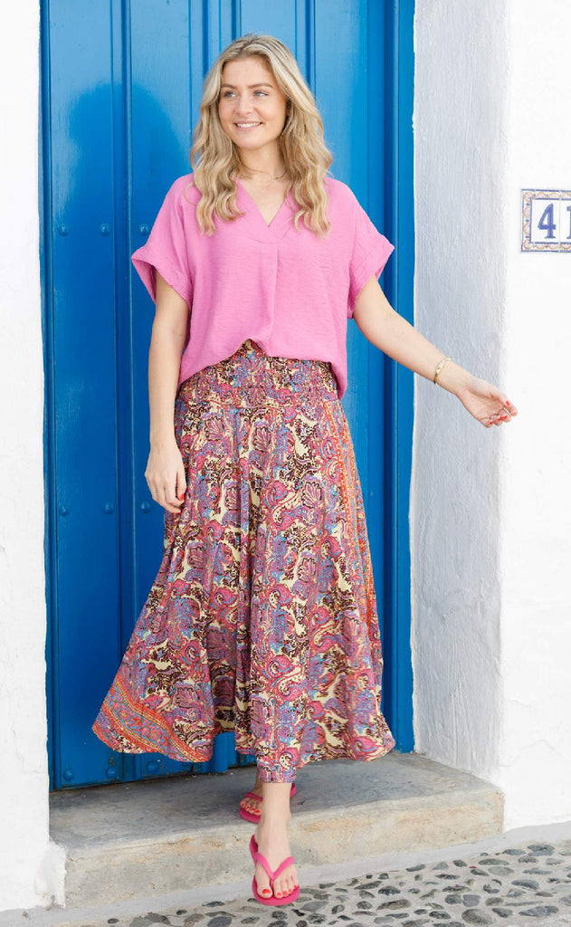 Black Colour Nederdel - Luna - Royal Berry