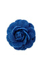Black Colour Broche - Small Flower Brooch - Denim