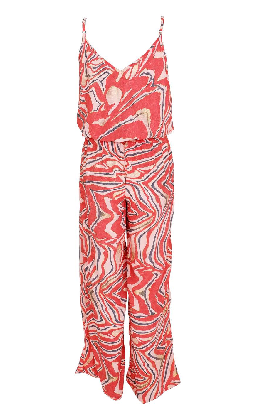 Black Colour Buksedragt - Luna Ella - Coral Craze