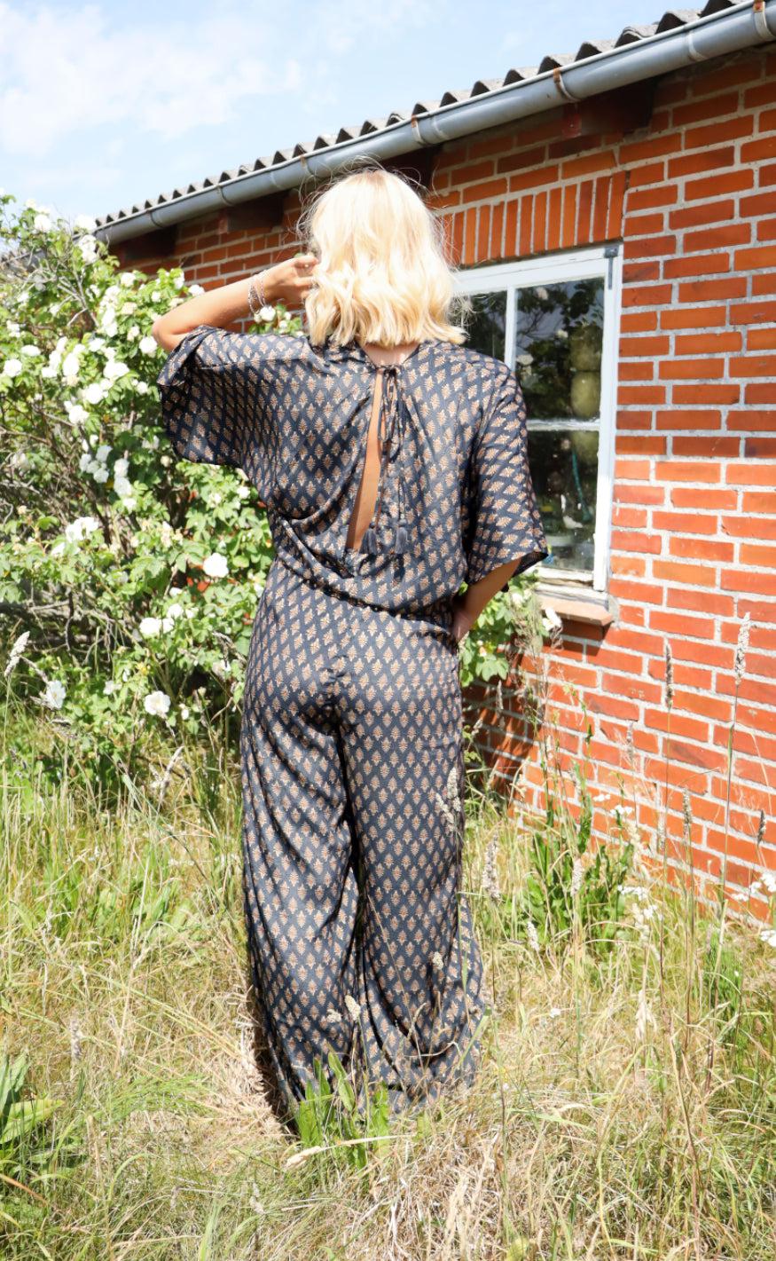 Black Colour Buksedragt - Luna - Savannah Grey