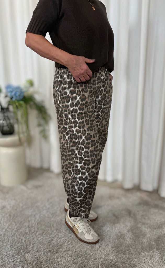 Black Colour Bukser - Abbie Barrel - Lt. Leo